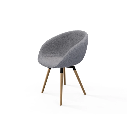 Krzesło KR-502 Ruby Kolory Tkanina Abriamo 07 Boucle Design Italia 2025-2030